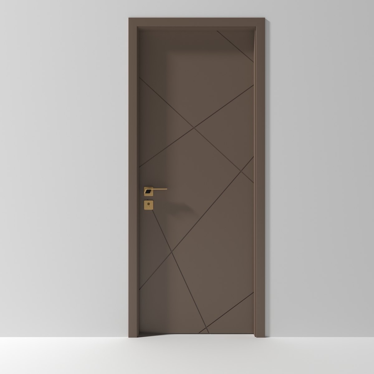 Mẫu 1 cửa Composite cách âm tại An Phú Door