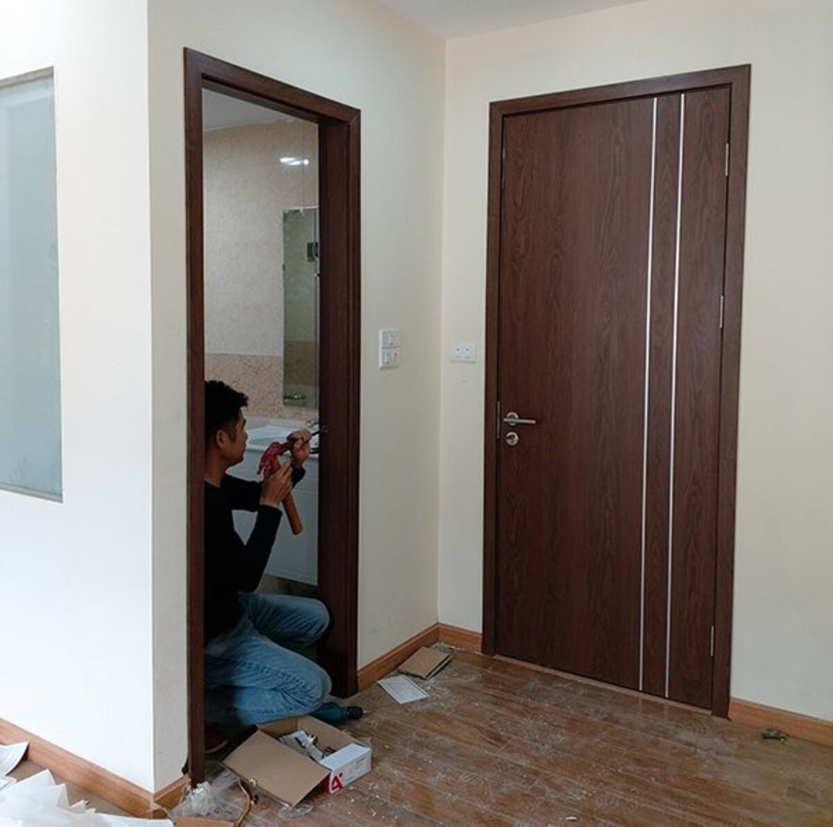 Quy trình thi công cửa cách âm phòng ngủ