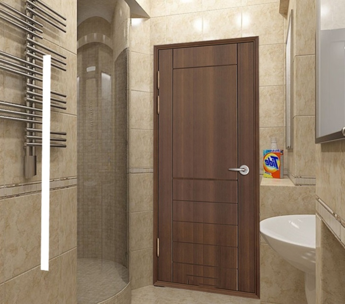 Kích thước cửa nhà vệ sinh cho nhà ở gia đình