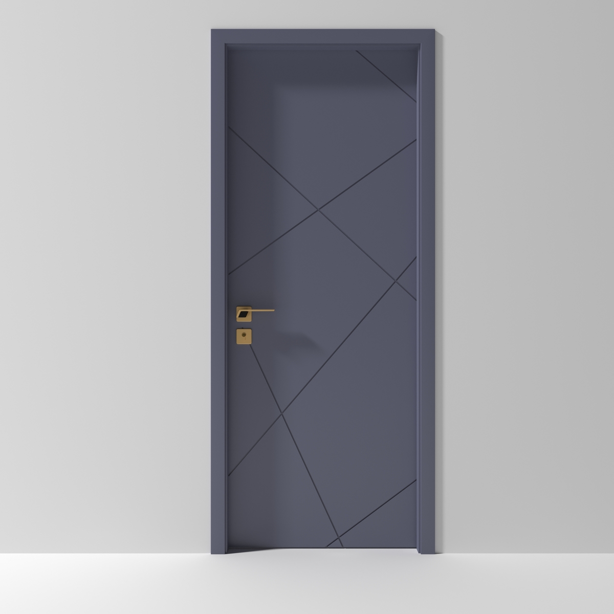 Mẫu cửa nhựa Composite An Phú Door - Mẫu 3