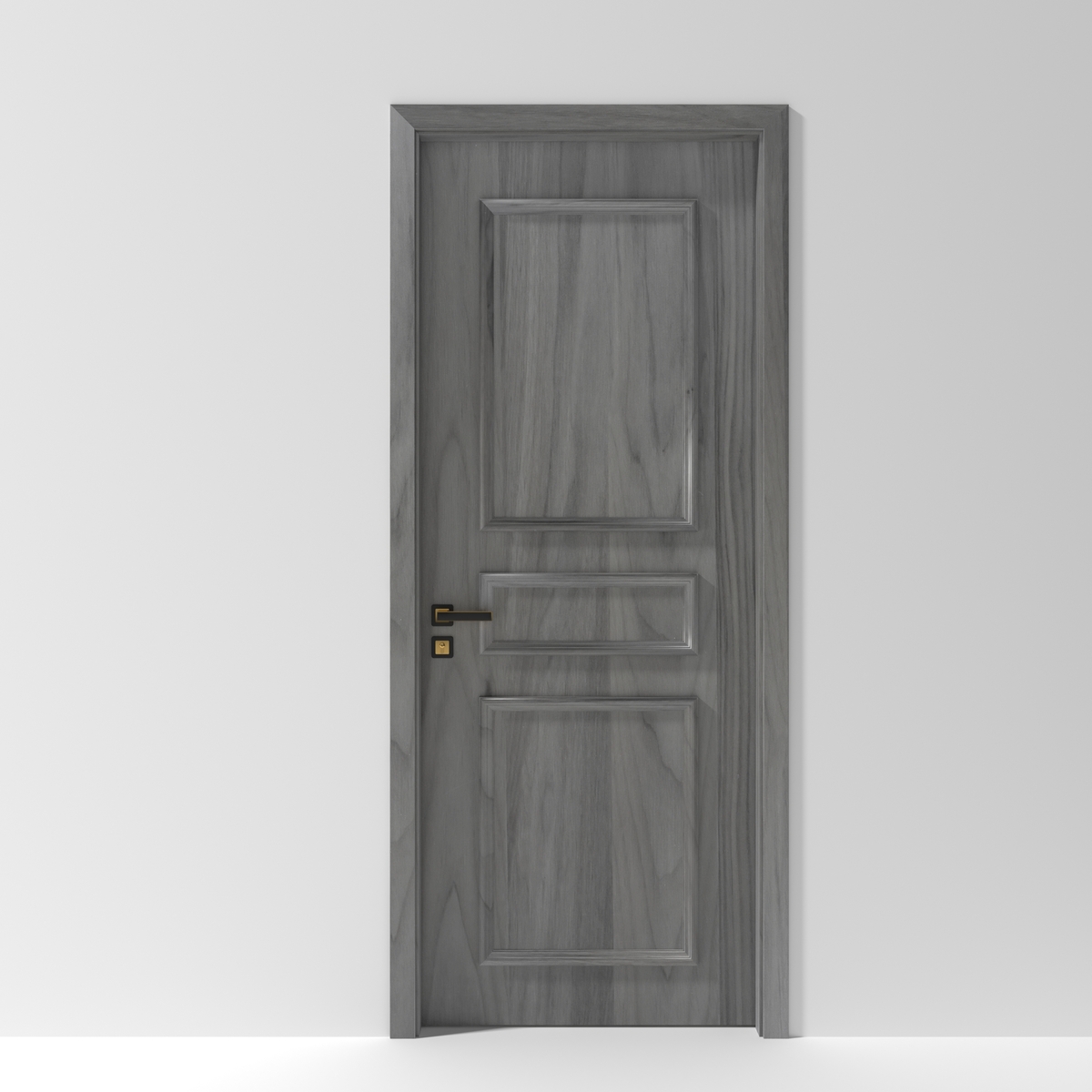 Mẫu cửa nhựa composite chỉ phào nổi